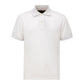 White Cotton Polo Shirt