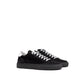 Black Suede Leather Sneaker