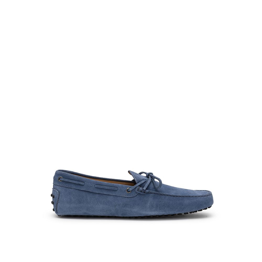Turquoise Suede Leather Loafer