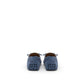 Turquoise Suede Leather Loafer