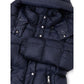 Blue Polyamide Jackets & Coat
