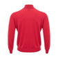 Elegant Crimson Wool T-Shirt for Men