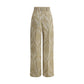 Brocade Print Pants