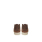Elegant Suede Sneakers in Rich Brown