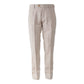 Beige Linen Jeans & Pant