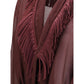 Fringed long Robe