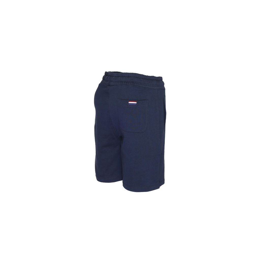 Blue Cotton Short