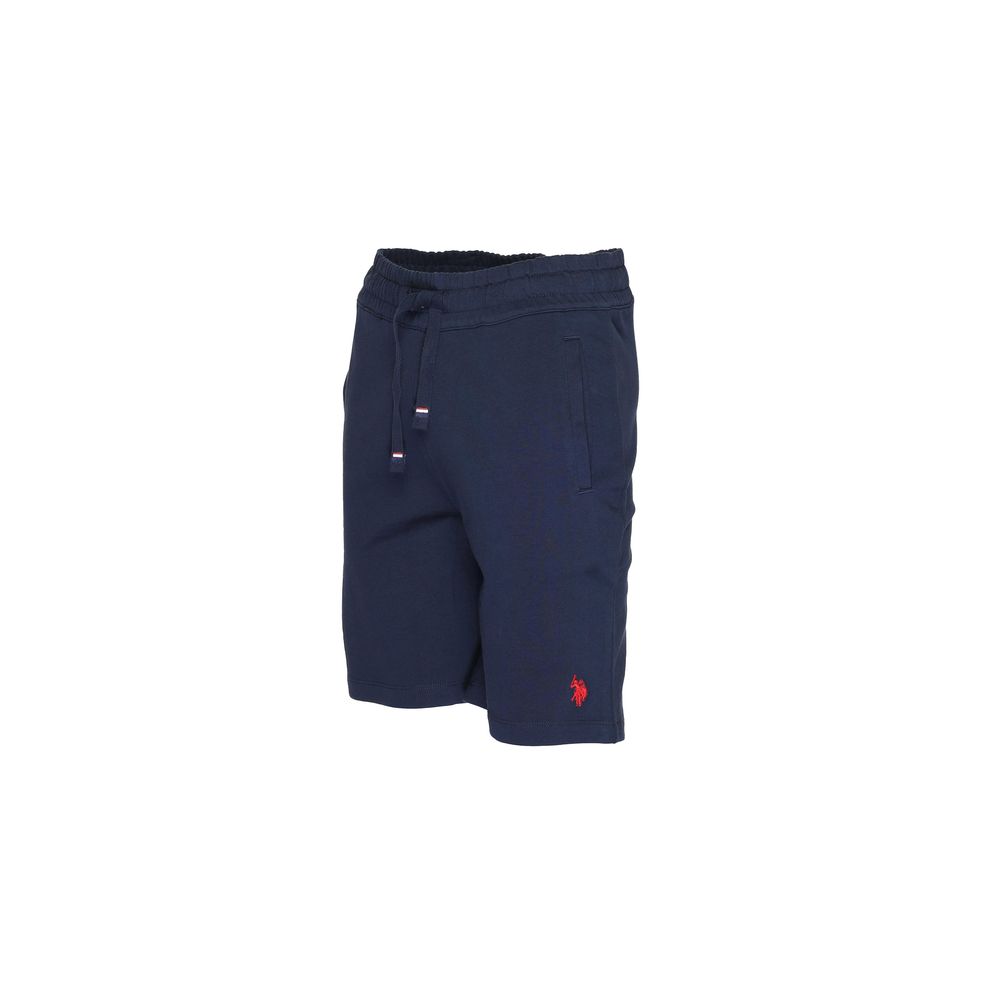 Blue Cotton Short
