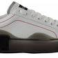 White Leather Portofino Sneakers Shoes