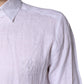 White Linen Martini Dress Formal Shirt