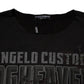 Black DG Heaven Crew Neck Pullover Sweater