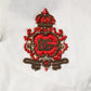White Cotton Logo Collared Polo Men T-shirt