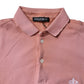 Pink Cotton Crown Collared Polo T-shirt