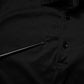 Black Cotton Collared Polo T-shirt