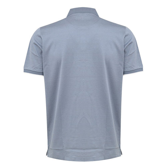Light Blue Cotton Polo Shirt