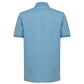 Blue Cotton Polo Shirt