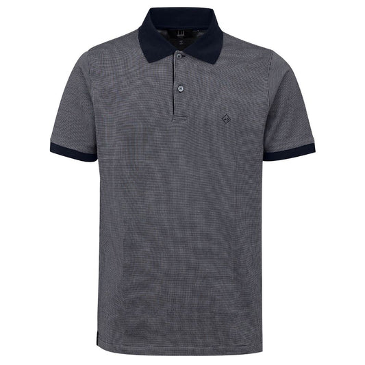 Blue Cotton Polo Shirt