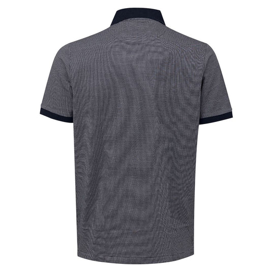 Blue Cotton Polo Shirt