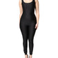Black Sleeveless Bodycon Women Jumpsuit Dress