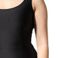 Black Sleeveless Bodycon Women Jumpsuit Dress