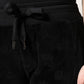 Black All-Over DG Logo Print Jogger Pants