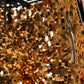 Metallic Gold DG Logo Sequined Jogger Pants