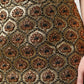 Brown Polyester Brocade A-line Mini Skirt
