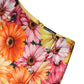 Multicolor Floral High Waist Mini Skirt