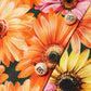 Multicolor Floral High Waist Mini Skirt