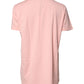 Pink D&G 84 Print Cotton Crew Neck T-shirt