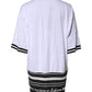White Cotton DG Fashion Crew Neck T-shirt