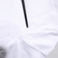White Cotton Logo Print Round Neck T-shirt