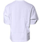 White Bellissima Cotton Crew Neck T-shirt