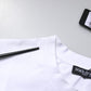 White Bellissima Cotton Crew Neck T-shirt