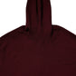 Burgundy Long Sleeves Turtleneck Slim Sweater