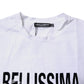 White Bellissima Cotton Crew Neck T-shirt