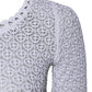 White Viscose Short Sleeve Crochet Top