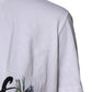 White Cotton DG Floral Embroidered Top T-shirt