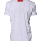 White Cotton DG Floral Embroidered Top T-shirt