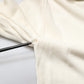 Cream Long Sleeves Turtleneck Slim Sweater