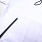 White Printed Cotton Round Neck Top T-shirt