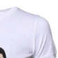 White Cotton #DGFAMILY Embroidery T-shirt