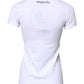 White Cotton #DGFAMILY Embroidery T-shirt