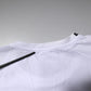 White Short Sleeves Round Neck Top T-shirt