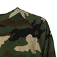 Multicolor Camou Cropped Sweatshirt Sweater