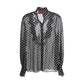 Polka dot silk Shirt
