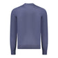 Blue Wool Men Sweater