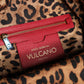 Red #DGFAMILY VULCANO Embellishment Backpack Bag