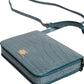 Green Exotic Leather DG Plaque Crossbody Mini Bag