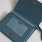 Green Exotic Leather DG Plaque Crossbody Mini Bag
